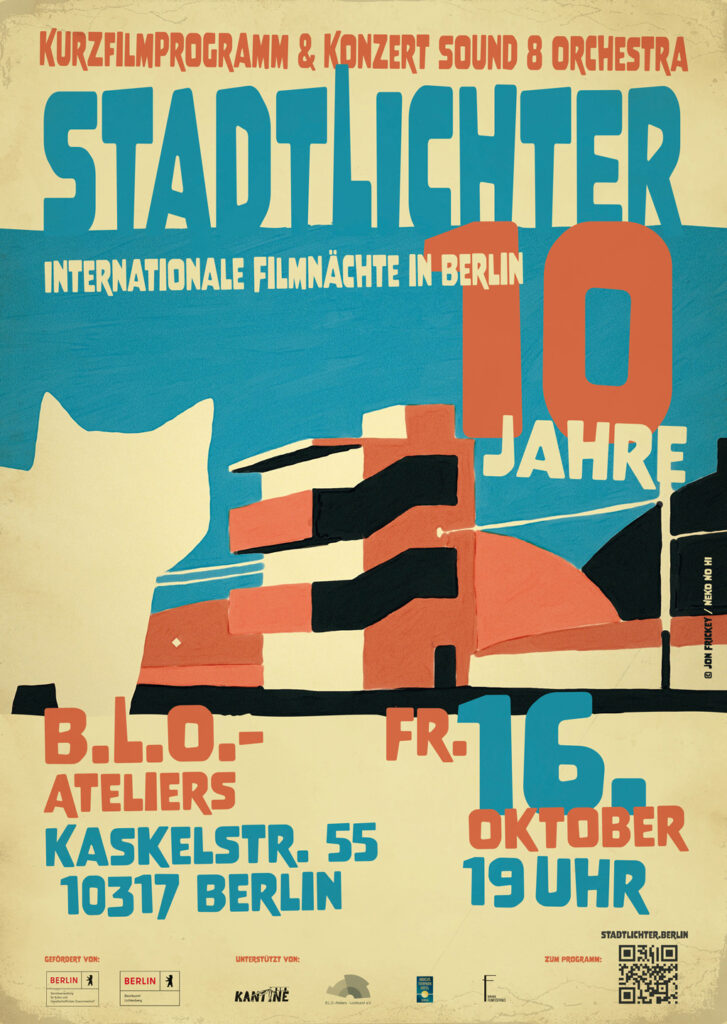 Plakat Stadtlichter Berlin