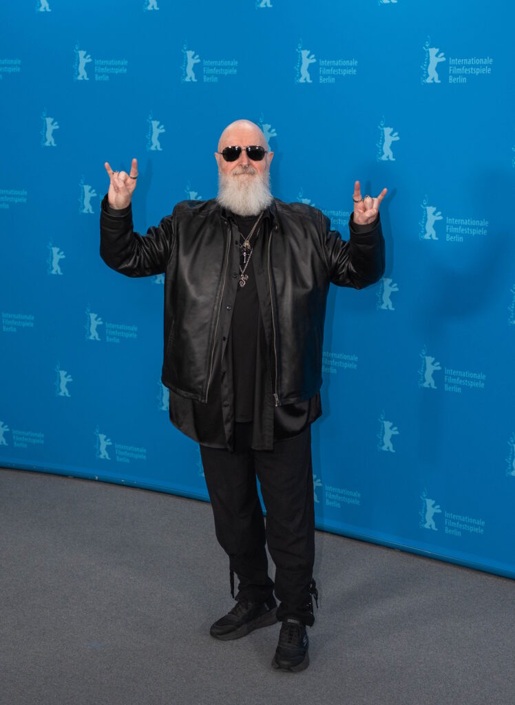 Metal-Gott Rob Halford war mit der Doku THE BALLAD OF JUDAS PRIEST bei der Berlinale zu Gast.