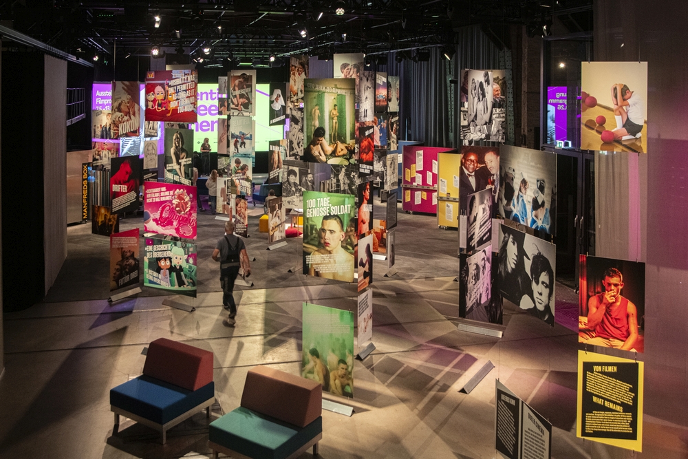 Ausstellungsansicht „Inventing Queer Cinema“ © Jonas Walter