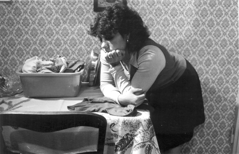 THE WOMAN'S GREATEST VALUE IS HER SILENCE © Gertrud Pinkus