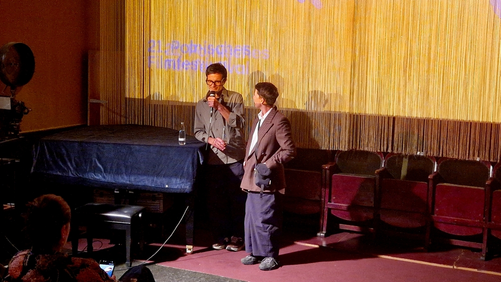 Wilhelm & Anka Sasnal im Kino Krokodil © Henning Koch